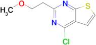 4-Chloro-2-(2-methoxyethyl)thieno[2,3-d]pyrimidine