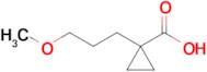1-(3-Methoxypropyl)cyclopropane-1-carboxylic acid