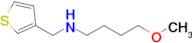 4-Methoxy-N-(thiophen-3-ylmethyl)butan-1-amine