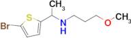 n-(1-(5-Bromothiophen-2-yl)ethyl)-3-methoxypropan-1-amine