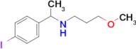 n-(1-(4-Iodophenyl)ethyl)-3-methoxypropan-1-amine