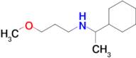 n-(1-Cyclohexylethyl)-3-methoxypropan-1-amine