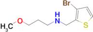 n-((3-Bromothiophen-2-yl)methyl)-3-methoxypropan-1-amine