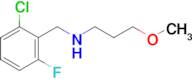 n-(2-Chloro-6-fluorobenzyl)-3-methoxypropan-1-amine