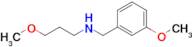 3-Methoxy-N-(3-methoxybenzyl)propan-1-amine