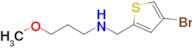 n-((4-Bromothiophen-2-yl)methyl)-3-methoxypropan-1-amine