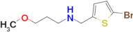 n-((5-Bromothiophen-2-yl)methyl)-3-methoxypropan-1-amine