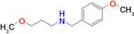 3-Methoxy-N-(4-methoxybenzyl)propan-1-amine