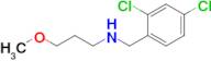 n-(2,4-Dichlorobenzyl)-3-methoxypropan-1-amine