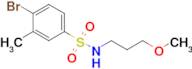 4-Bromo-N-(3-methoxypropyl)-3-methylbenzenesulfonamide