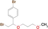 1-Bromo-4-(2-bromo-1-(3-methoxypropoxy)ethyl)benzene