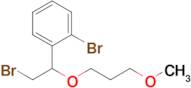 1-Bromo-2-(2-bromo-1-(3-methoxypropoxy)ethyl)benzene