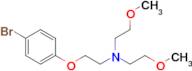 2-(4-Bromophenoxy)-N,N-bis(2-methoxyethyl)ethan-1-amine