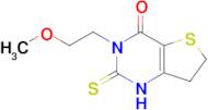 3-(2-Methoxyethyl)-2-thioxo-2,3,6,7-tetrahydrothieno[3,2-d]pyrimidin-4(1h)-one