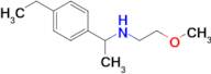 1-(4-Ethylphenyl)-N-(2-methoxyethyl)ethan-1-amine