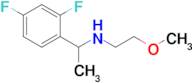 1-(2,4-Difluorophenyl)-N-(2-methoxyethyl)ethan-1-amine