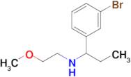 1-(3-Bromophenyl)-N-(2-methoxyethyl)propan-1-amine