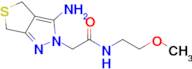 2-(3-Amino-4h-thieno[3,4-c]pyrazol-2(6h)-yl)-N-(2-methoxyethyl)acetamide
