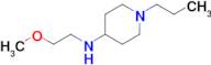 n-(2-Methoxyethyl)-1-propylpiperidin-4-amine