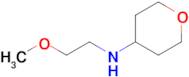 n-(2-Methoxyethyl)tetrahydro-2h-pyran-4-amine