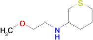 n-(2-Methoxyethyl)tetrahydro-2h-thiopyran-3-amine