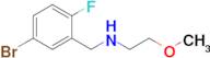 n-(5-Bromo-2-fluorobenzyl)-2-methoxyethan-1-amine