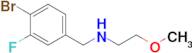 n-(4-Bromo-3-fluorobenzyl)-2-methoxyethan-1-amine