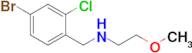 n-(4-Bromo-2-chlorobenzyl)-2-methoxyethan-1-amine