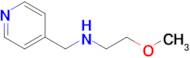 2-Methoxy-N-(pyridin-4-ylmethyl)ethan-1-amine