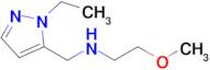 n-((1-Ethyl-1h-pyrazol-5-yl)methyl)-2-methoxyethan-1-amine