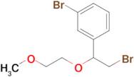 1-Bromo-3-(2-bromo-1-(2-methoxyethoxy)ethyl)benzene