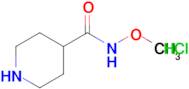 n-Methoxypiperidine-4-carboxamide hydrochloride