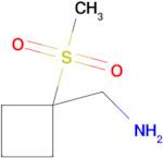 (1-(Methylsulfonyl)cyclobutyl)methanamine