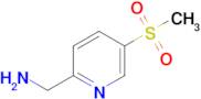 (5-(Methylsulfonyl)pyridin-2-yl)methanamine