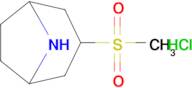 3-(Methylsulfonyl)-8-azabicyclo[3.2.1]octane hydrochloride