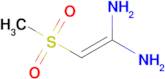 2-methanesulfonylethene-1,1-diamine