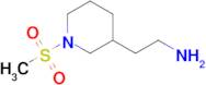 2-(1-(Methylsulfonyl)piperidin-3-yl)ethan-1-amine