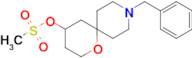 9-Benzyl-1-oxa-9-azaspiro[5.5]undecan-4-yl methanesulfonate