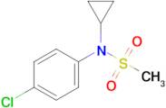 n-(4-Chlorophenyl)-N-cyclopropylmethanesulfonamide