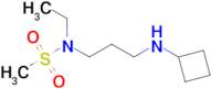 n-(3-(Cyclobutylamino)propyl)-N-ethylmethanesulfonamide