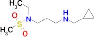 n-(3-((Cyclopropylmethyl)amino)propyl)-N-ethylmethanesulfonamide