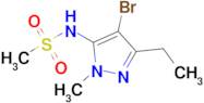 n-(4-Bromo-3-ethyl-1-methyl-1h-pyrazol-5-yl)methanesulfonamide