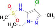 n-(4-Chloro-1-ethyl-3-methyl-1h-pyrazol-5-yl)methanesulfonamide