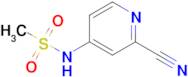 n-(2-Cyanopyridin-4-yl)methanesulfonamide