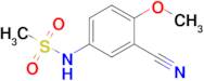 n-(3-Cyano-4-methoxyphenyl)methanesulfonamide