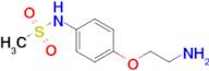 n-(4-(2-Aminoethoxy)phenyl)methanesulfonamide