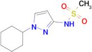 n-(1-Cyclohexyl-1h-pyrazol-3-yl)methanesulfonamide