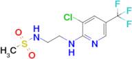 n-(2-((3-Chloro-5-(trifluoromethyl)pyridin-2-yl)amino)ethyl)methanesulfonamide