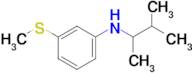 n-(3-Methylbutan-2-yl)-3-(methylthio)aniline