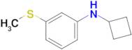 n-Cyclobutyl-3-(methylthio)aniline